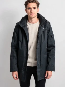 Parka Guy Cotten Gris A Capuche