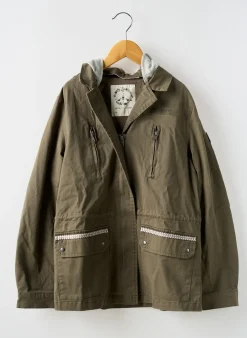 Parka Ikks Vert Sans Capuche