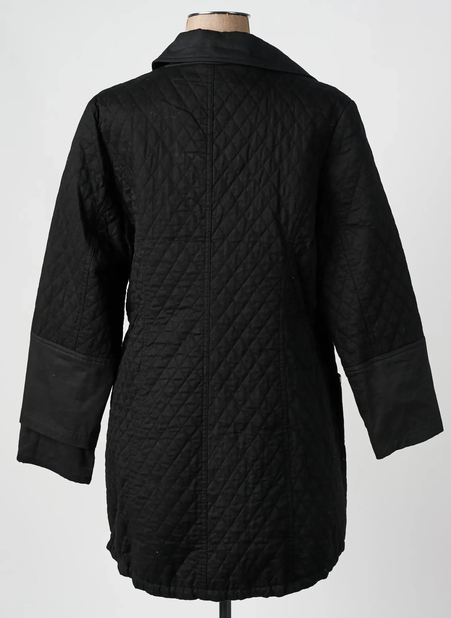 Parka Lucchini Noir Sans Capuche