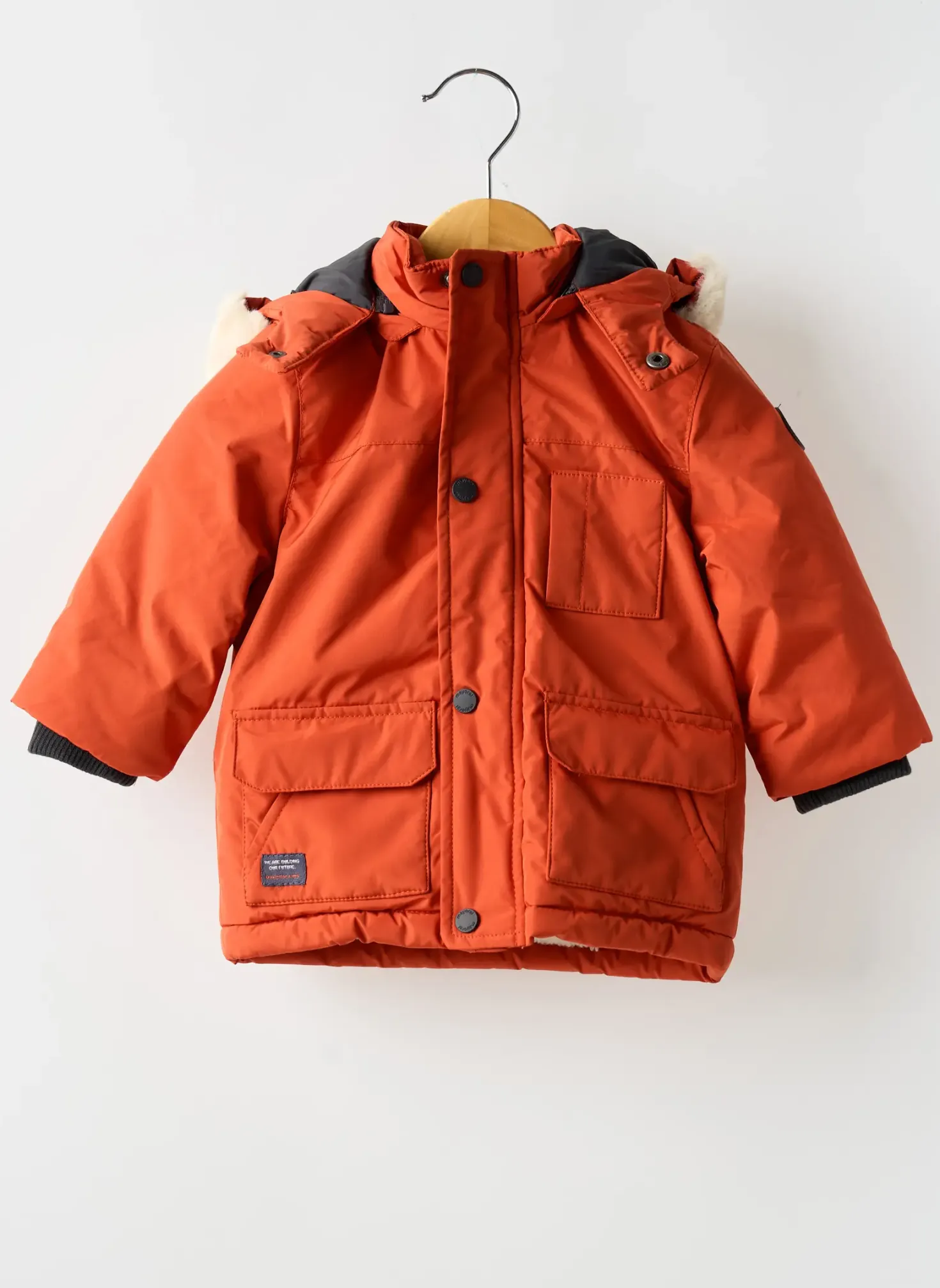 Parka Mayoral Orange A Capuche