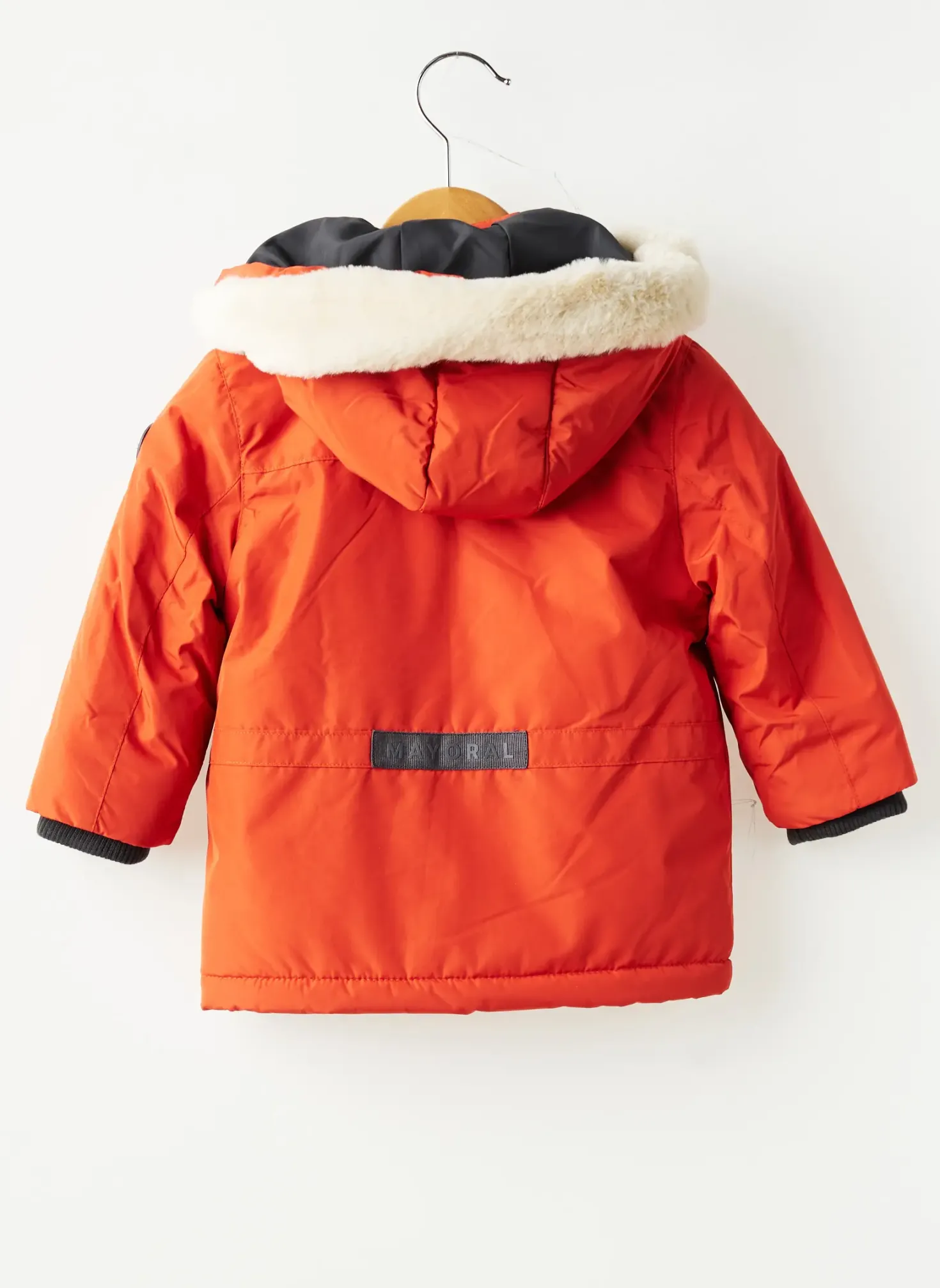 Parka Mayoral Orange Sans Capuche