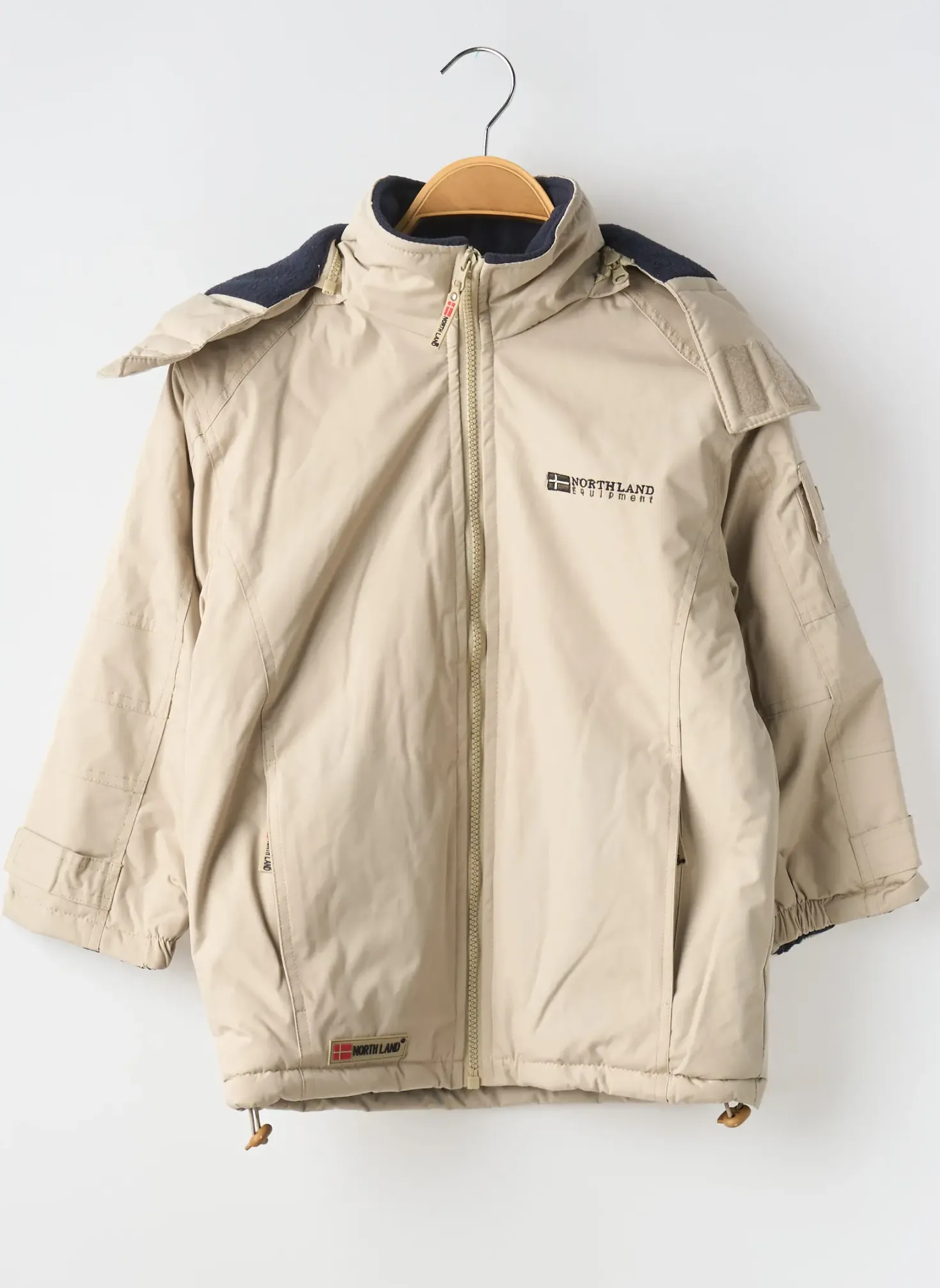 Parka Northland Beige A Capuche