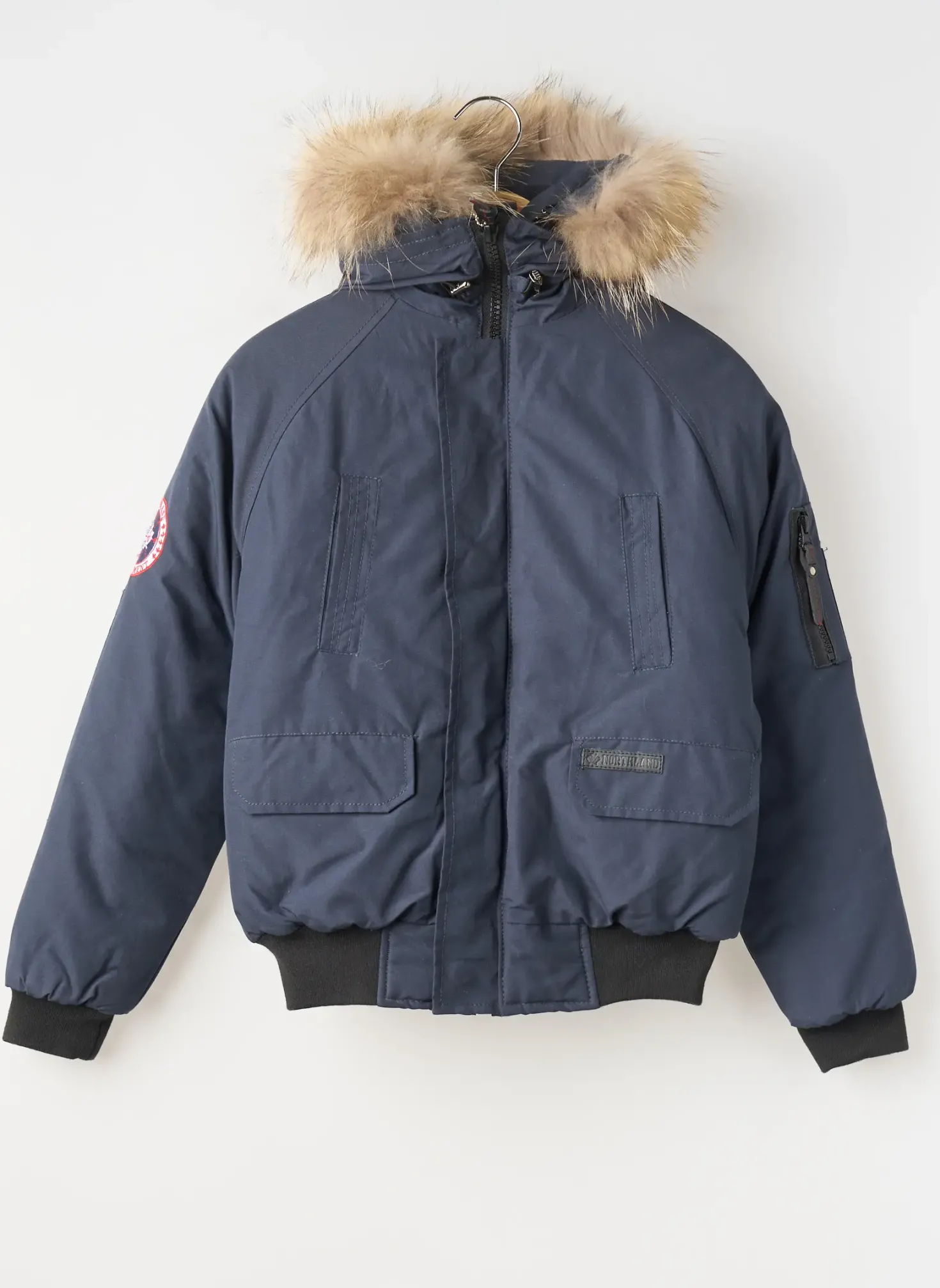 Parka Northland Bleu A Capuche