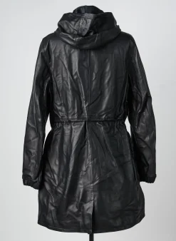 Parka Rose Garden Noir A Capuche
