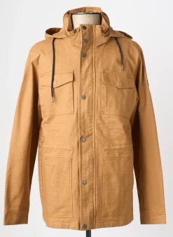 Parka Tbs Beige A Capuche