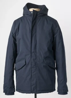 Parka Tiffosi Bleu A Capuche