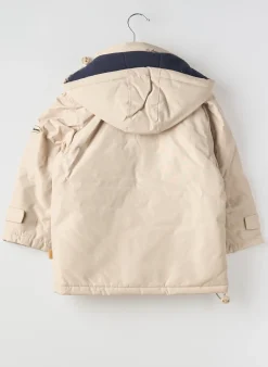 Parka Worldfive Beige A Capuche