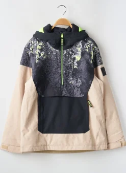 Parka Ziener Beige A Capuche
