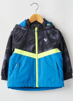 Parka Ziener Bleu A Capuche