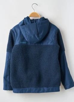 Parka Ziener Bleu A Capuche