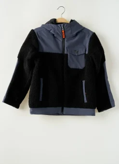 Parka Ziener Gris A Capuche