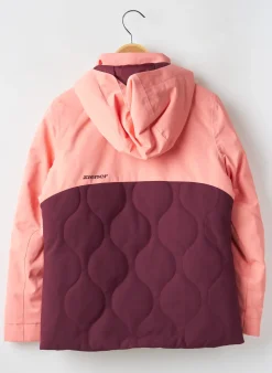 Parka Ziener Orange A Capuche