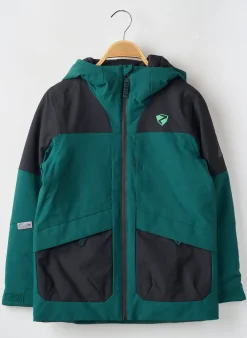 Parka Ziener Vert A Capuche