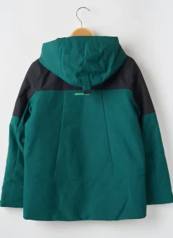 Parka Ziener Vert A Capuche