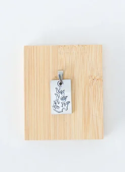 Pendentif Tata Gisele Argent