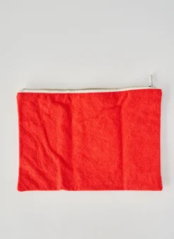 Pochette Rive Droite Paris Rouge