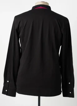 Polo Aristow Noir Manches Longues