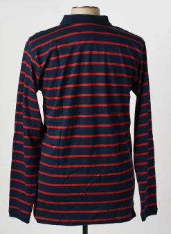 Polo Astore Bleu Manches Longues