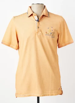 Polo Bob Orange Manches Courtes
