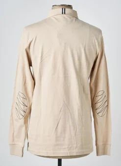 Polo Camberabero Beige Manches Longues