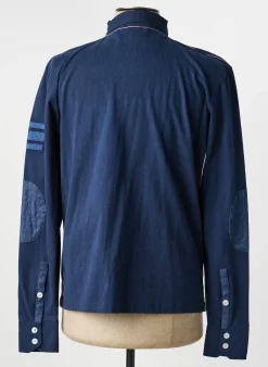 Polo Camberabero Bleu Manches Longues