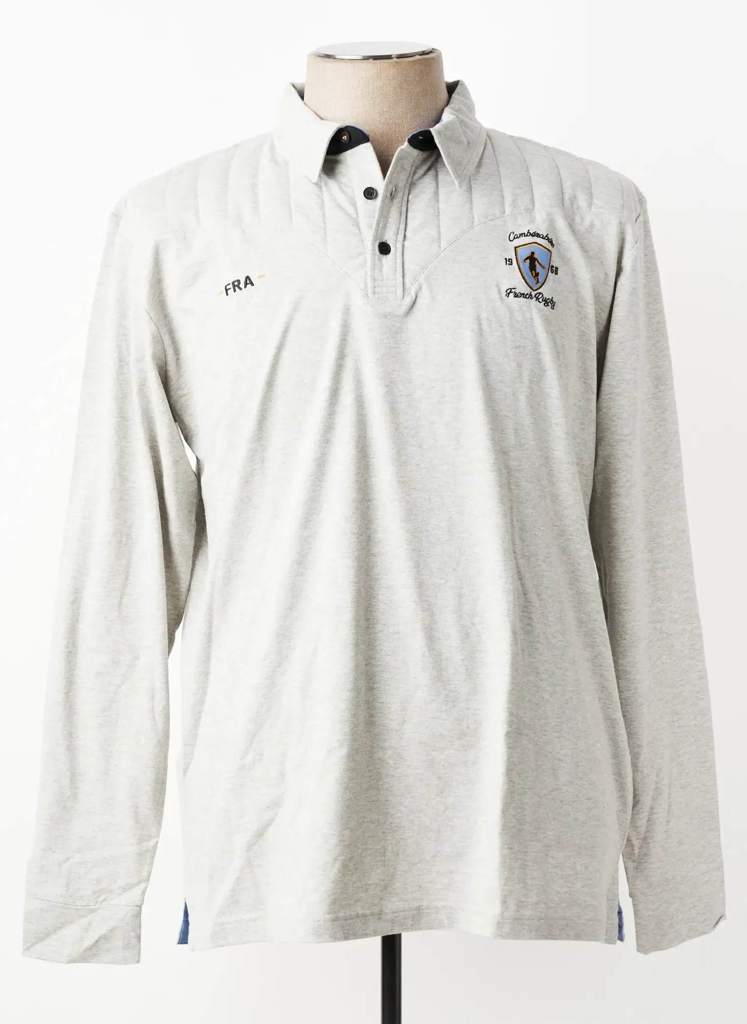Polo Camberabero Gris Manches Longues