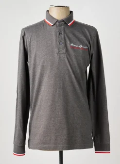 Polo Camberabero Gris Manches Longues