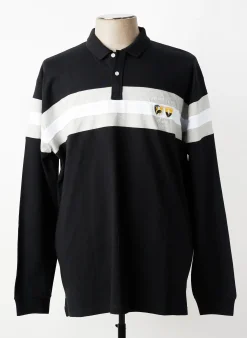 Polo Camberabero Noir Manches Longues