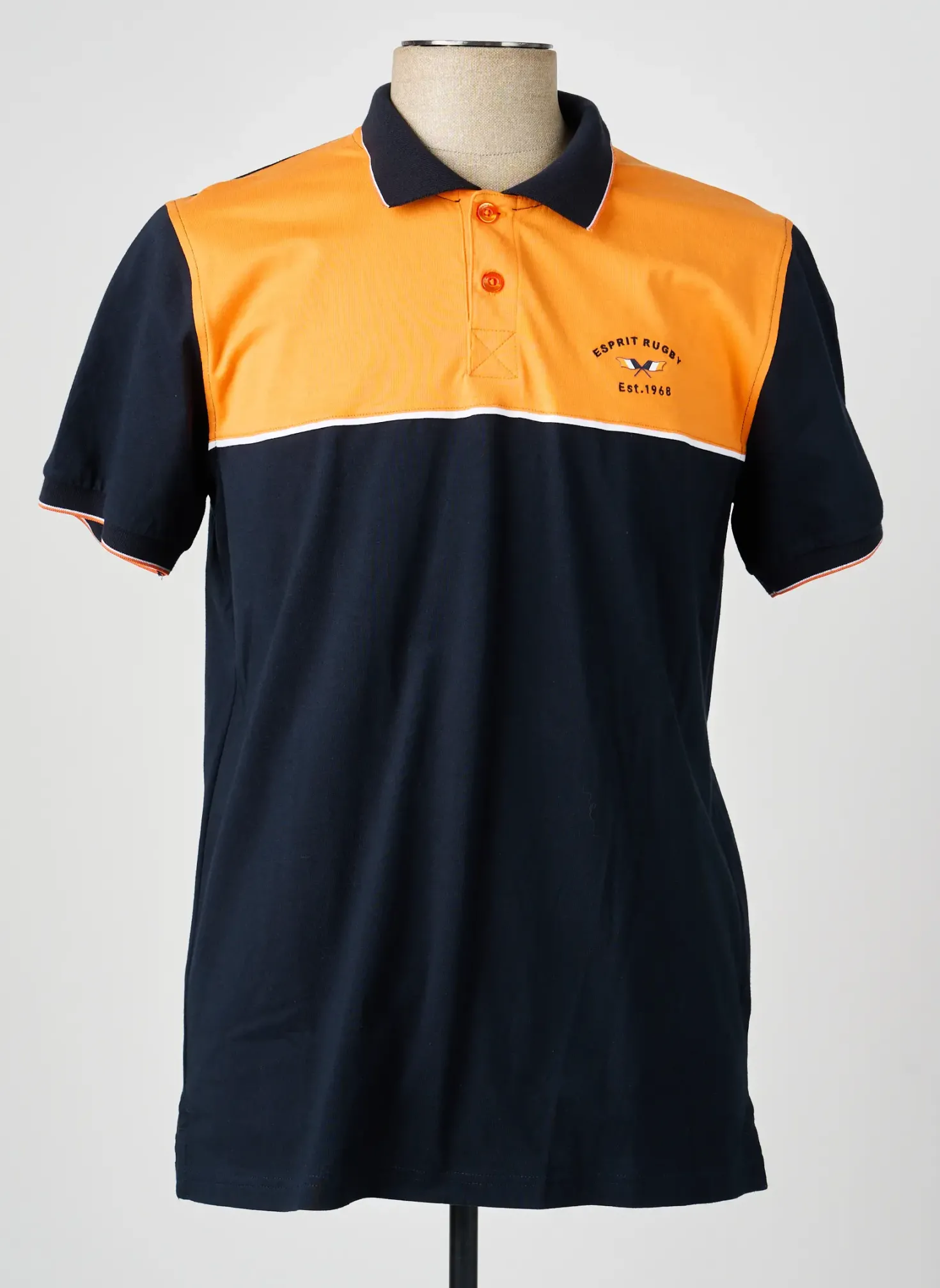 Polo Camberabero Noir Manches Courtes
