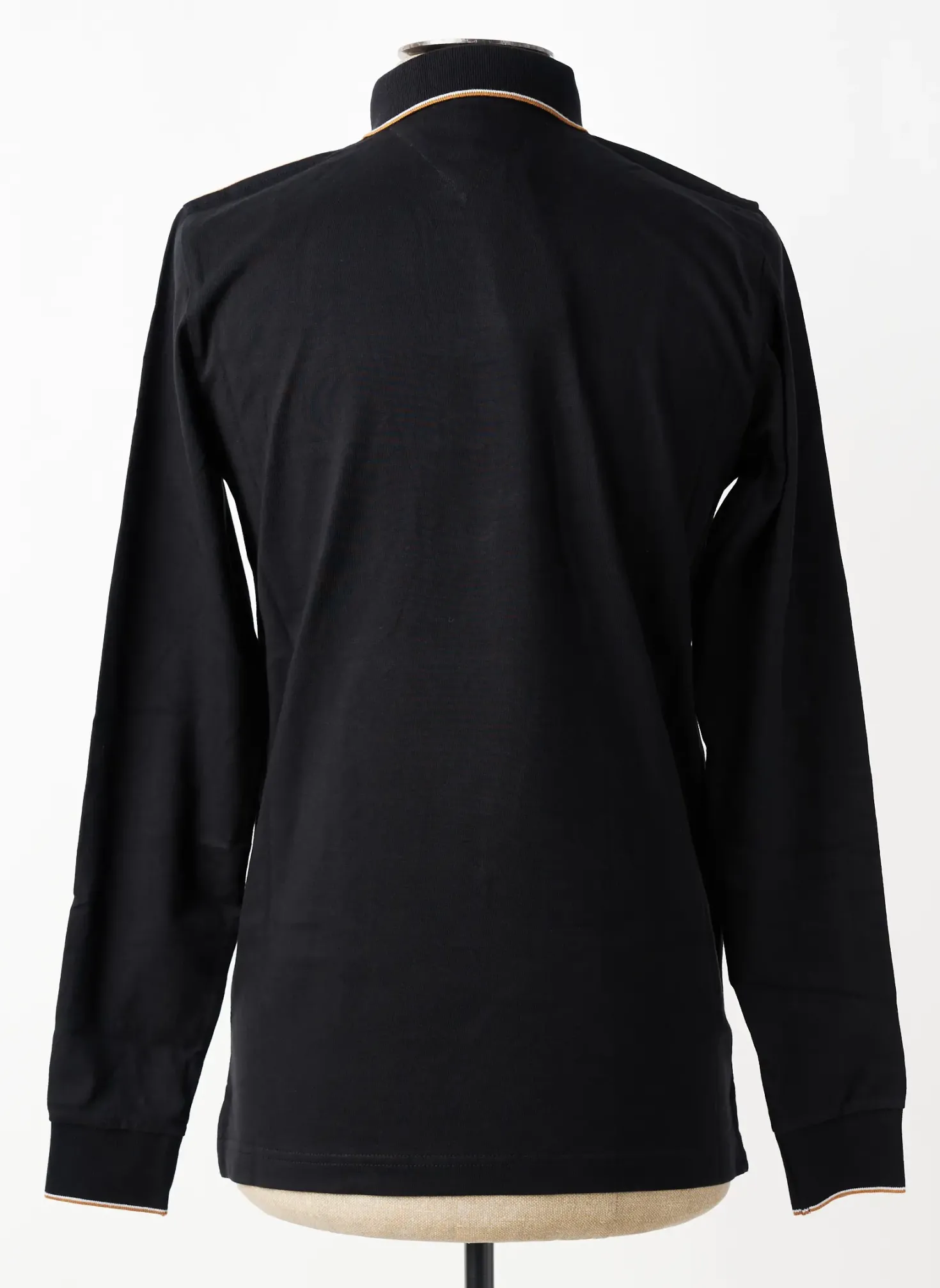 Polo Camberabero Noir Manches Longues