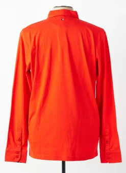 Polo Camberabero Orange Manches Longues