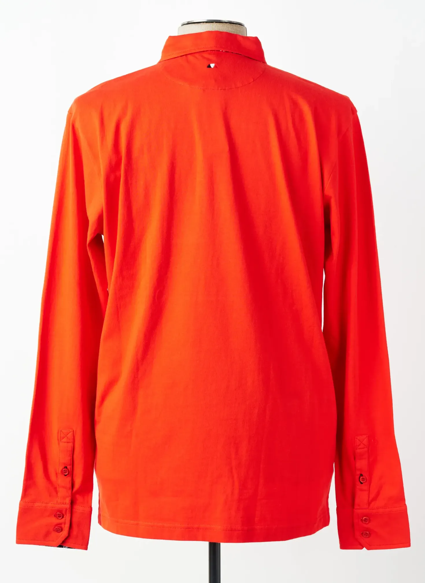 Polo Camberabero Orange Manches Longues