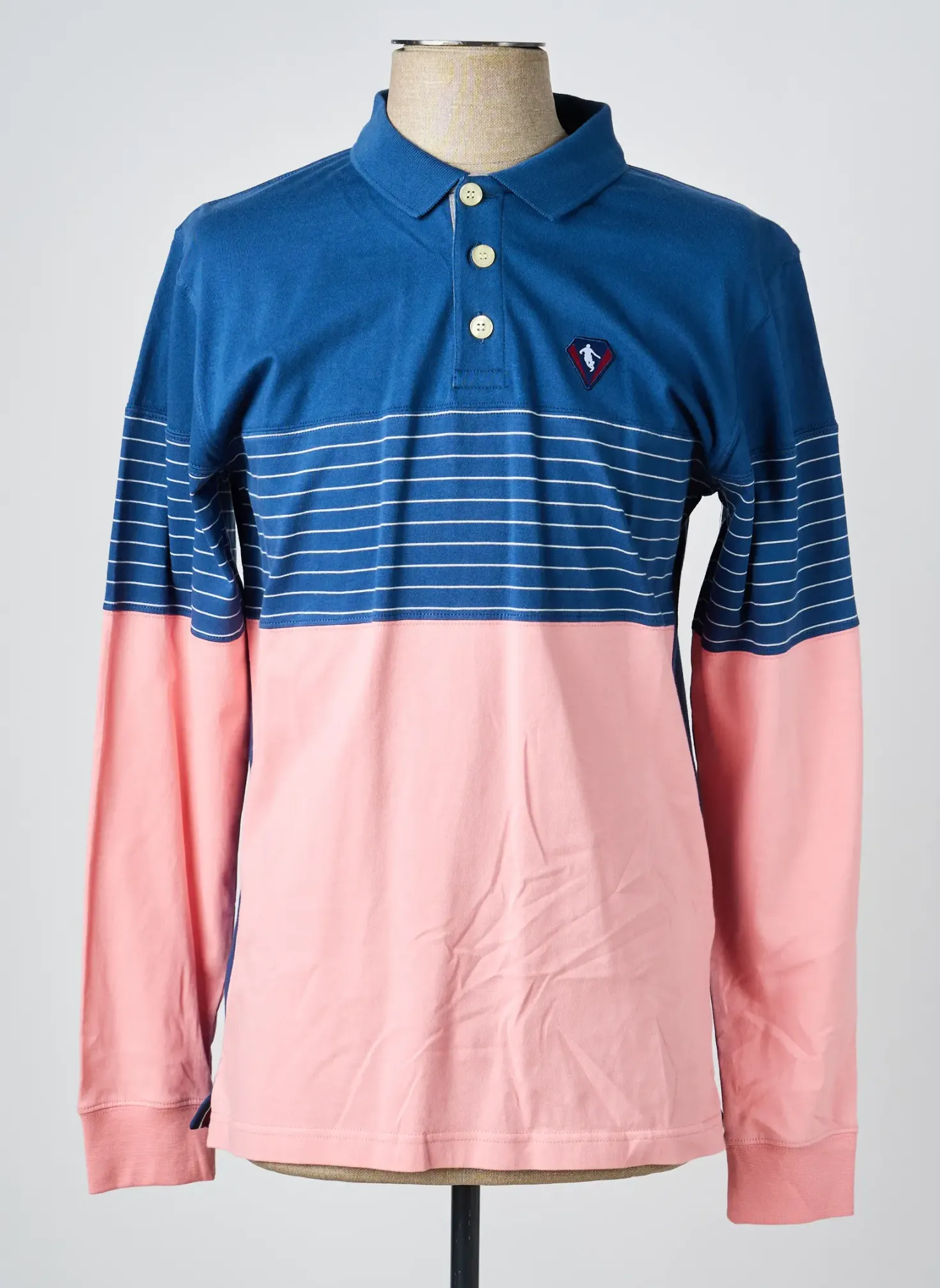 Polo Camberabero Rose Manches Longues