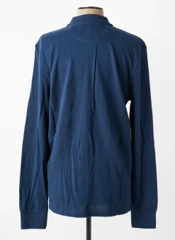 Polo Daytona Bleu Manches Longues