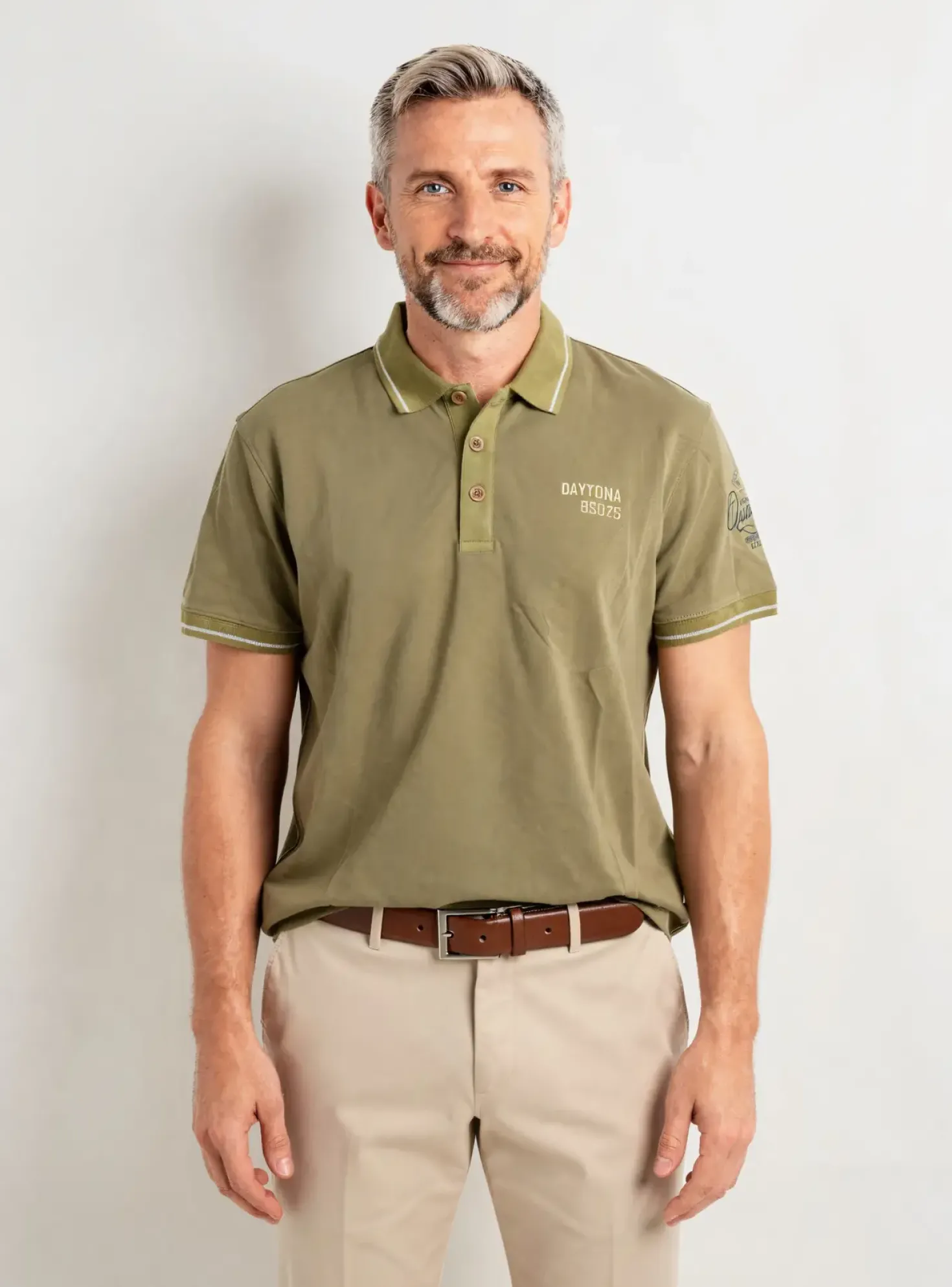 Polo Daytona Vert Manches Courtes