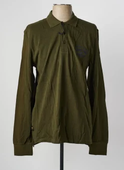 Polo Daytona Vert Manches Longues