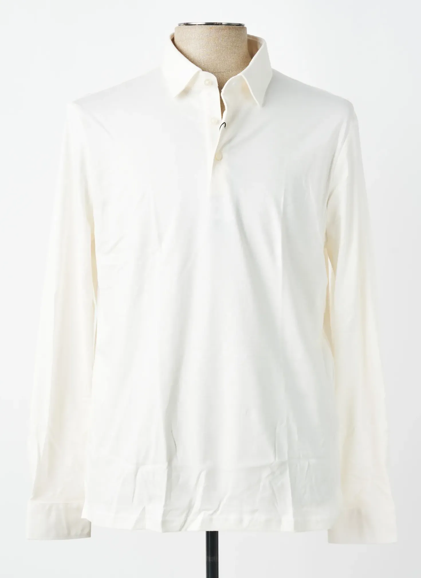 Polo Desoto Beige Manches Longues