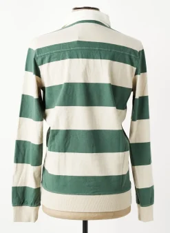 Polo Garcia Vert Manches Longues