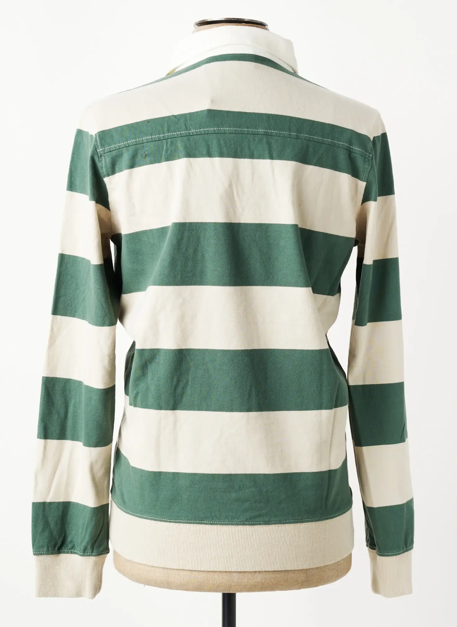 Polo Garcia Vert Manches Longues