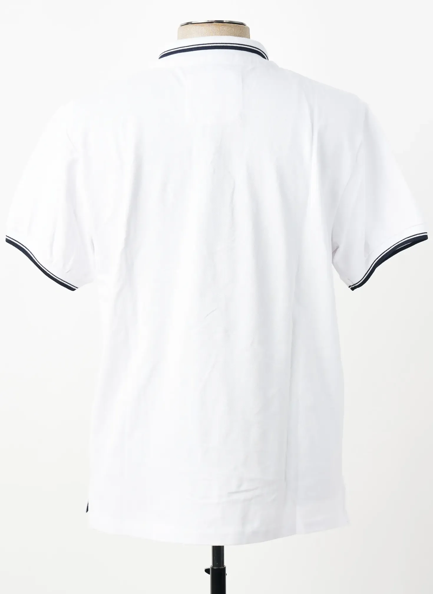 Polo Harper&flint Blanc Manches Courtes