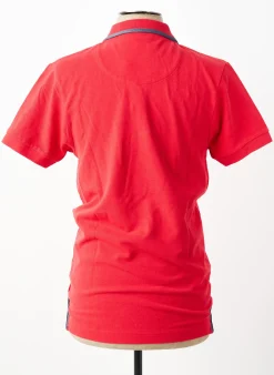 Polo Harper&flint Rouge Manches Courtes
