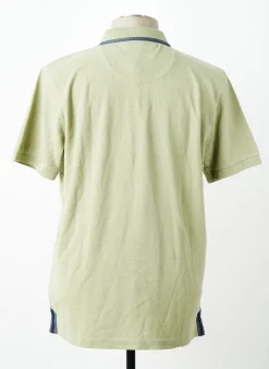 Polo Harper&flint Vert Manches Courtes