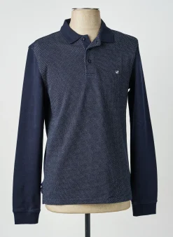 Polo Kaporal Bleu Manches Longues