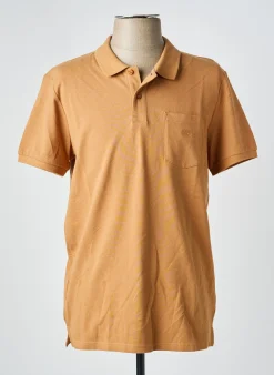 Polo Lee Cooper Beige Manches Courtes