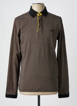 Polo Lee Cooper Noir Manches Longues