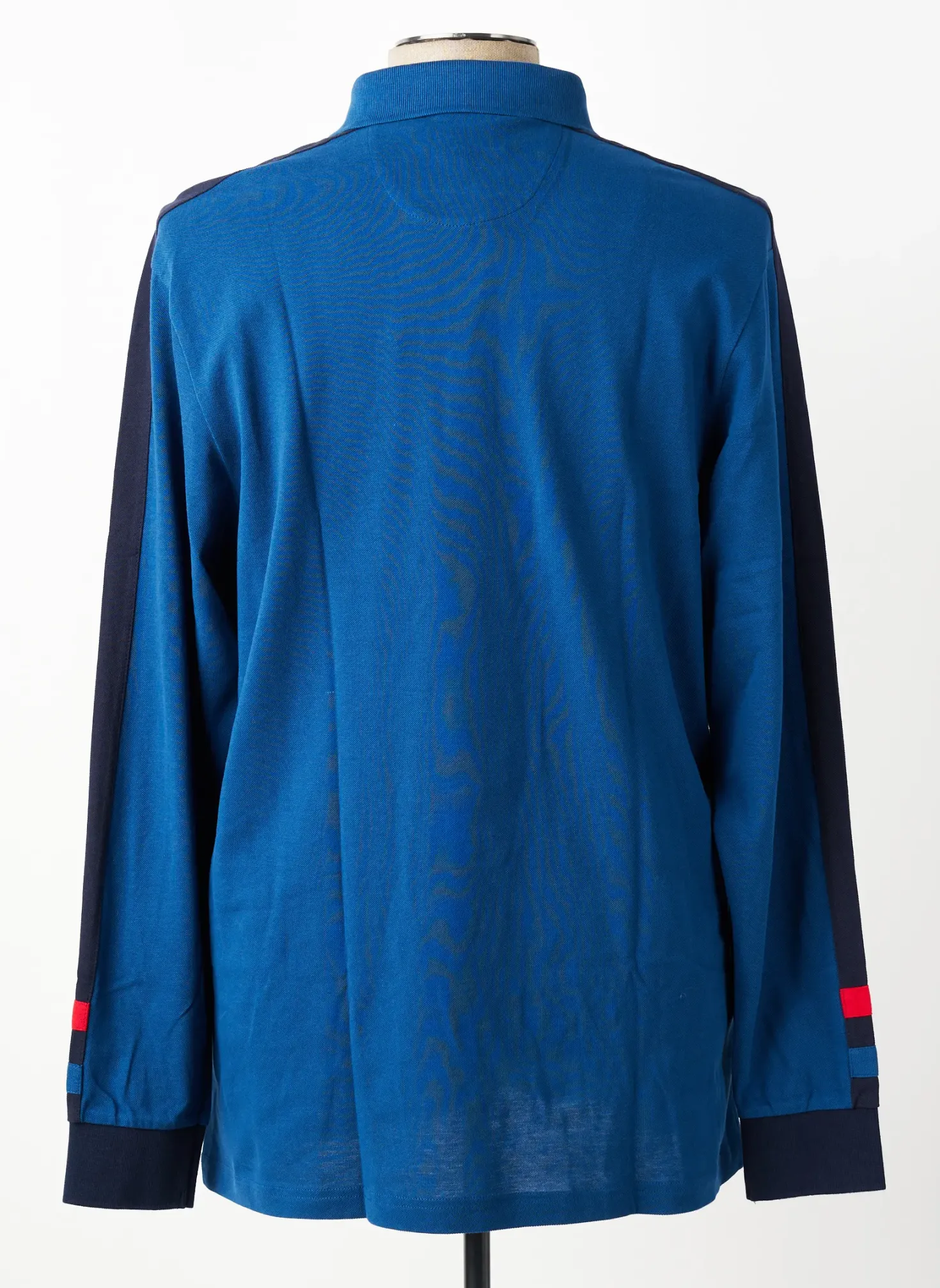 Polo Louis Victor Bleu Manches Longues