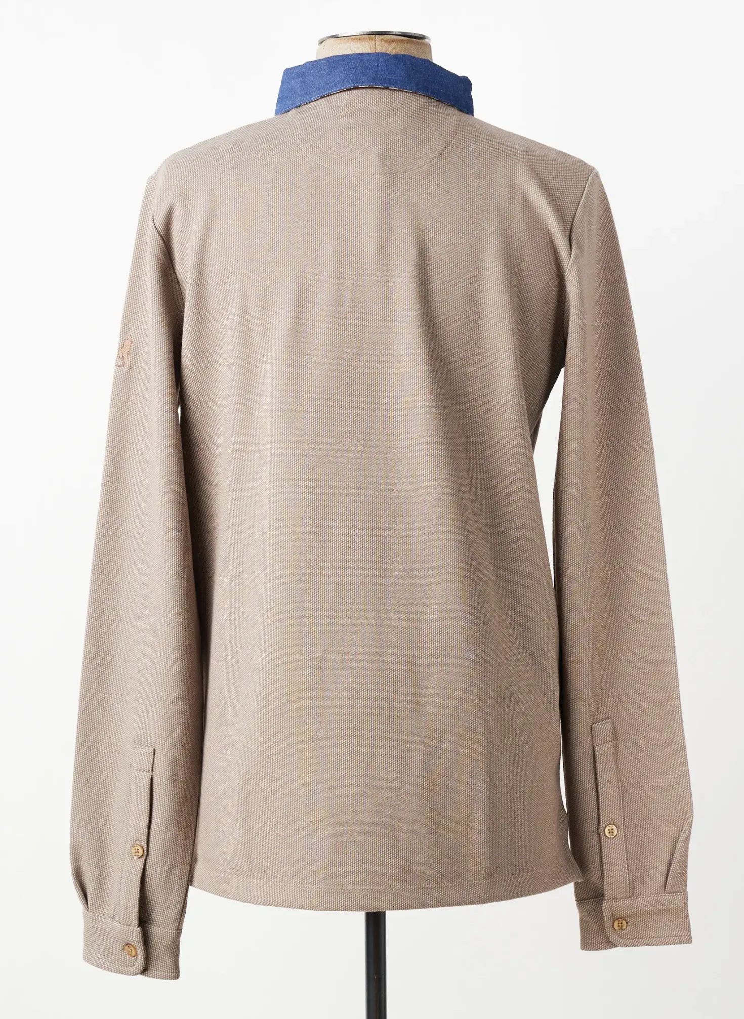 Polo Mcs Beige Manches Longues