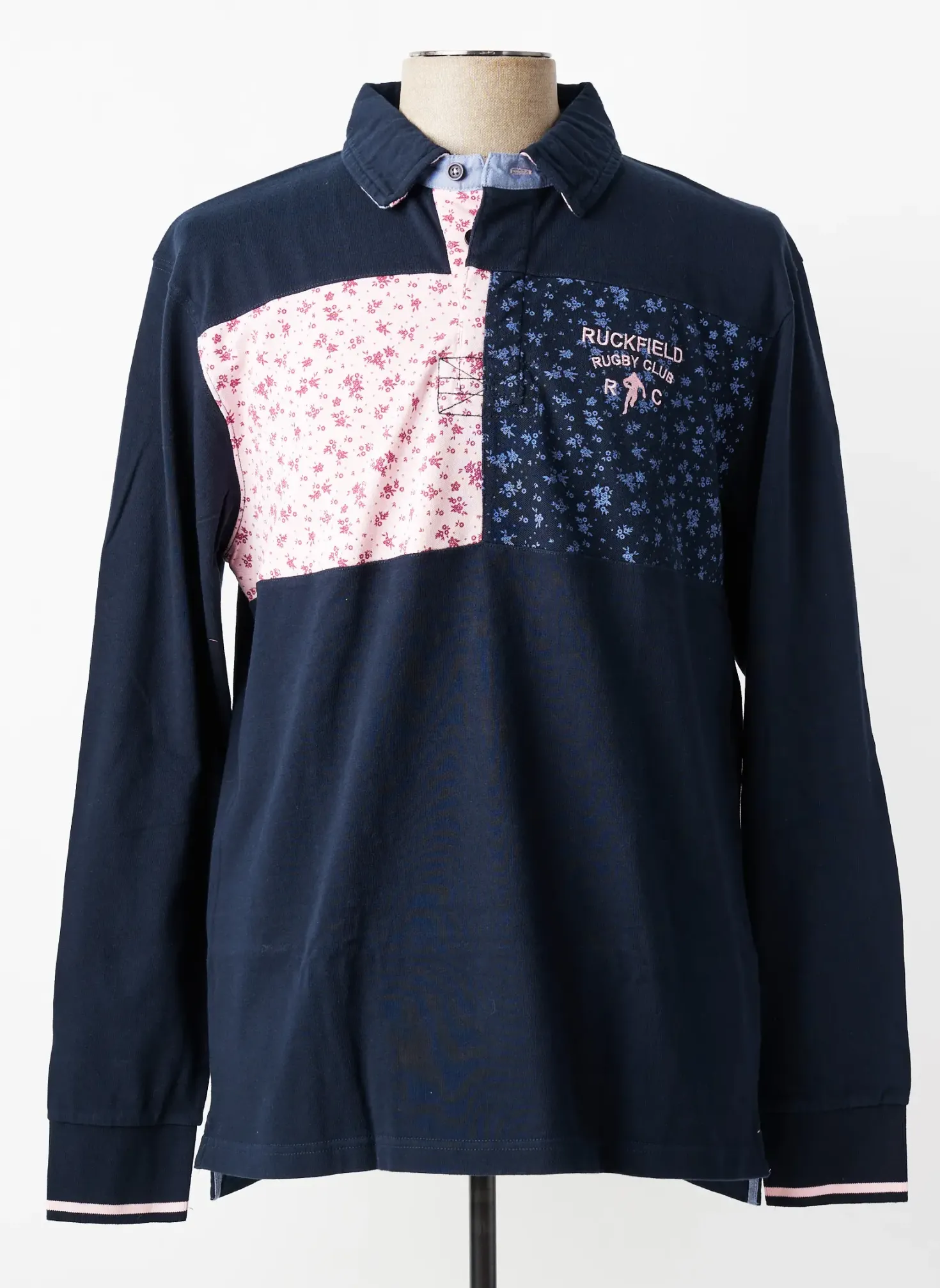 Polo Mcs Bleu Manches Longues