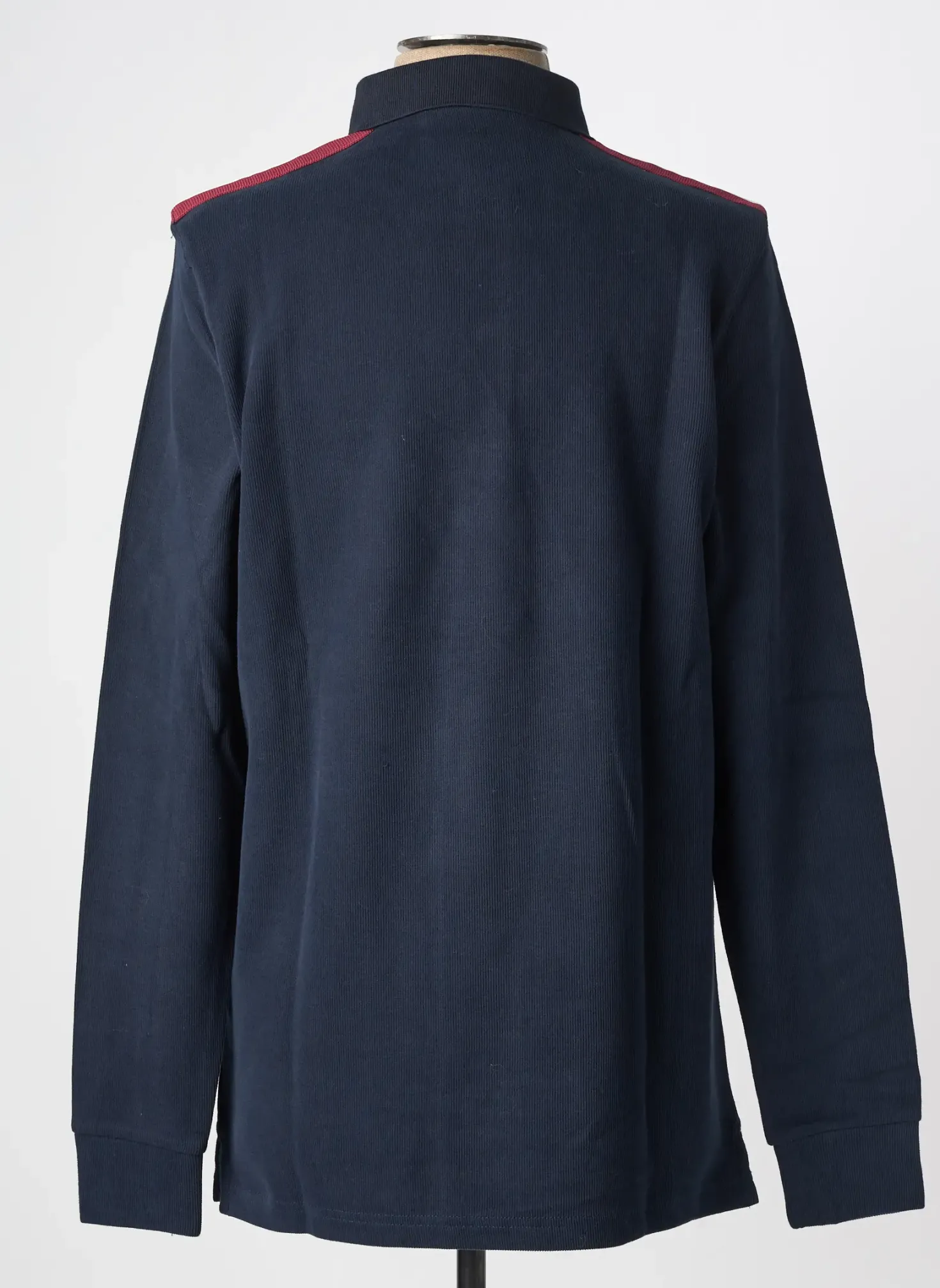 Polo Mise Au Green Bleu Manches Longues