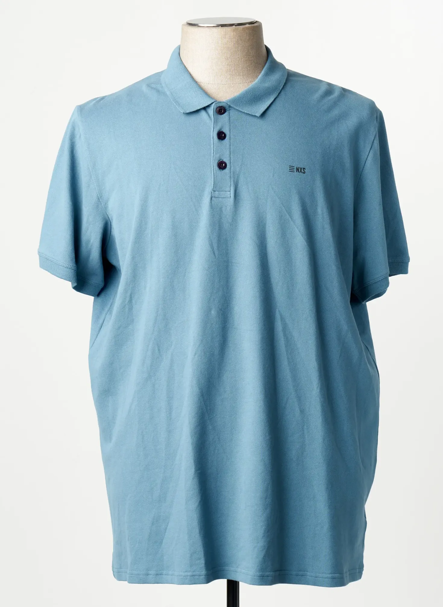 Polo No Excess Bleu